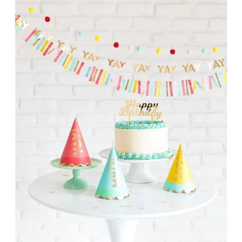 Hip Hip Hooray Party Hats
